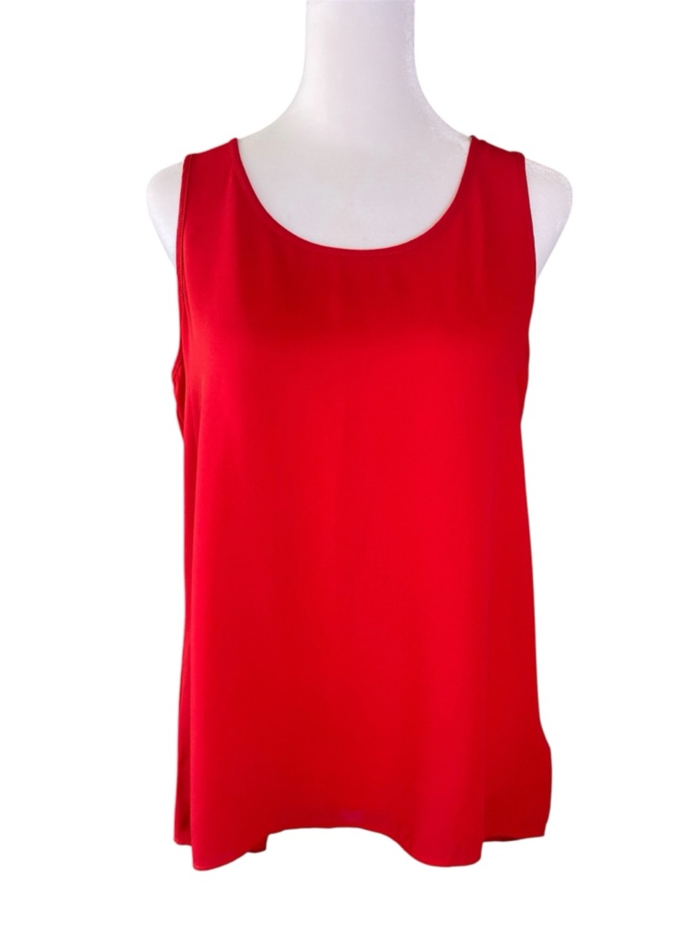 Set of 3 Open Back, Flowy, Feminine, Coquette Tank Tops, Soft Pink, Red, White S - Picture 6 of 14